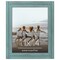 Americanflat Rustic Picture Frame - Modern Photo Frame for Unique Farmhouse Look - Polished Glass Cover - Hanging Hardware with Horizontal and Vertical Display - Includes Easel